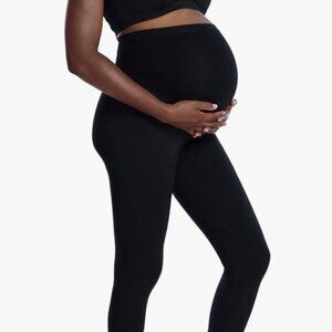 Maternity Essential Full Length Leggings (Black) NWT - Size: M